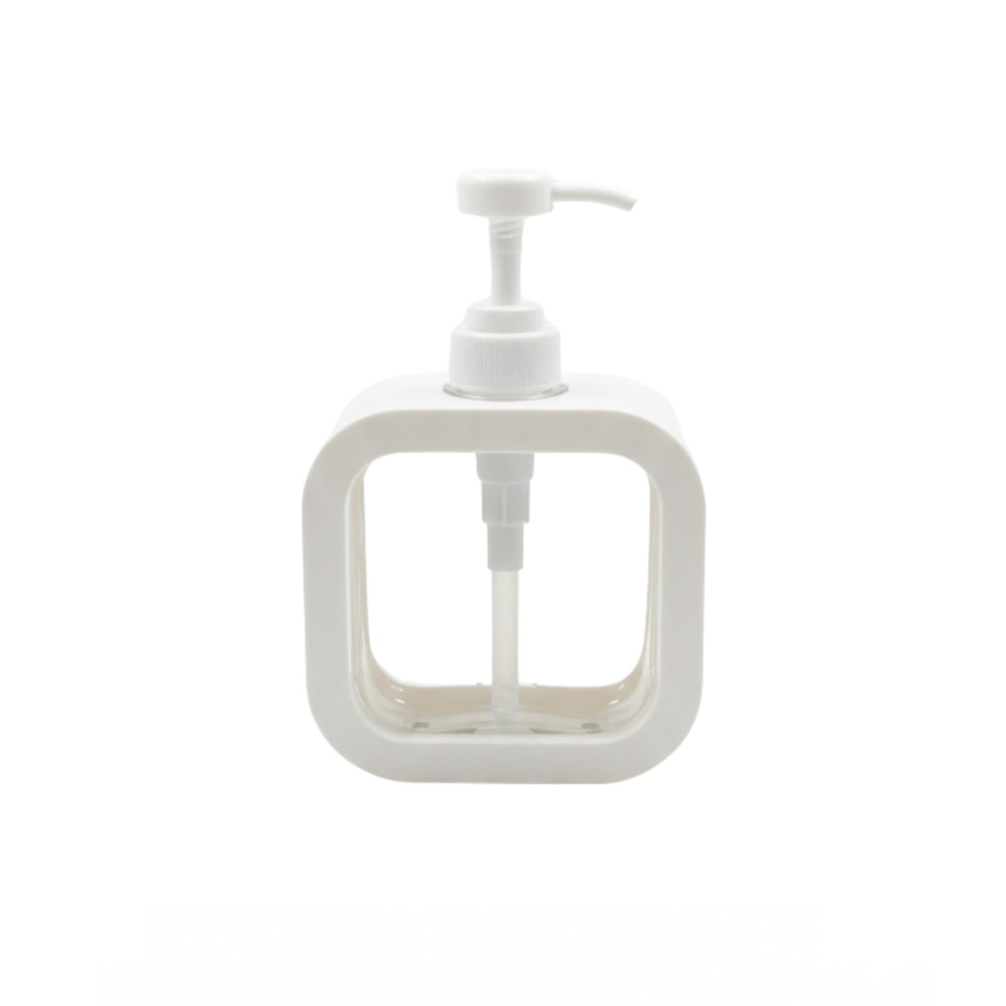 Large Refillable Soap Dispenser - White