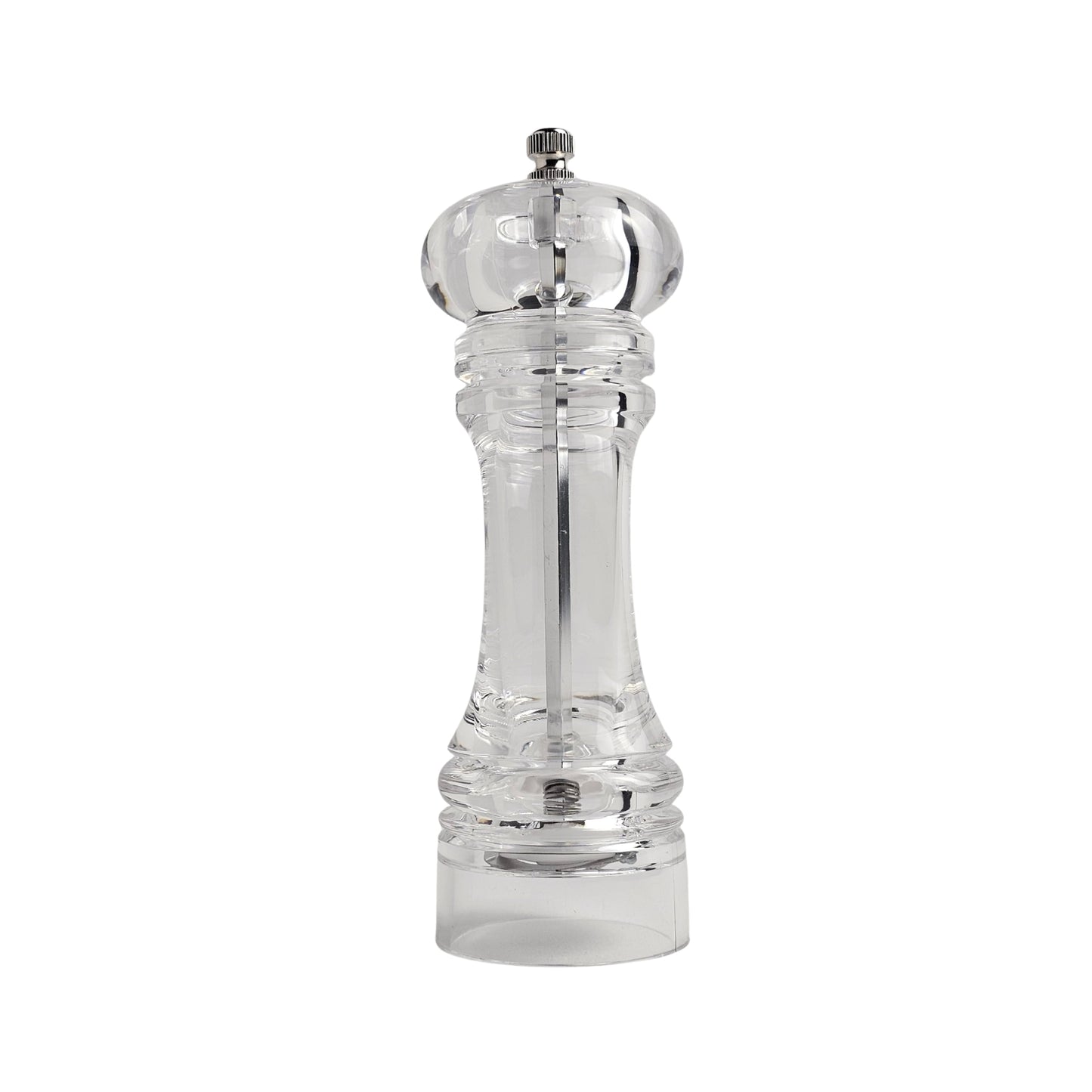 Acrylic Salt & Pepper Grinder 18.5cm - Clear