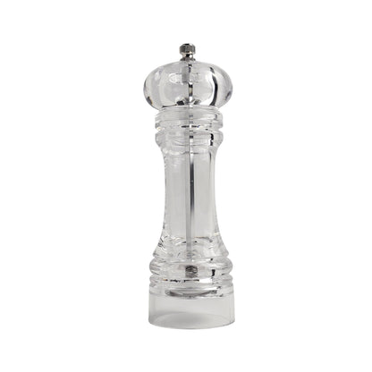 Acrylic Salt & Pepper Grinder 18.5cm - Clear Kitchen Essentials SOBHYS - UAE