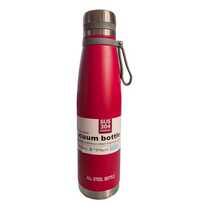 Stainless Steel Insulated Bottle Hot & Cold Flask - Red Drinkware collection SOBHYS - UAE