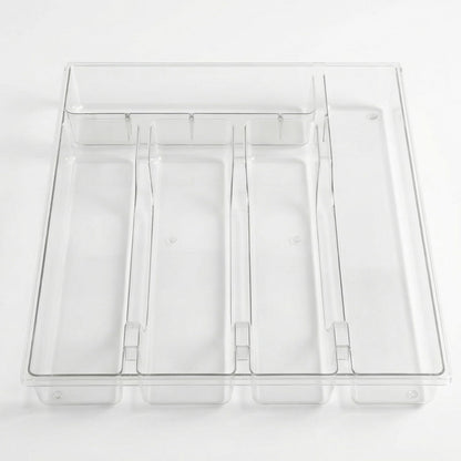 Clear Acrylic Drawer Organizer - Crystal Clear Kitchen Essentials SOBHYS - UAE
