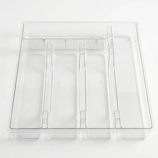 Clear Acrylic Drawer Organizer - Crystal Clear