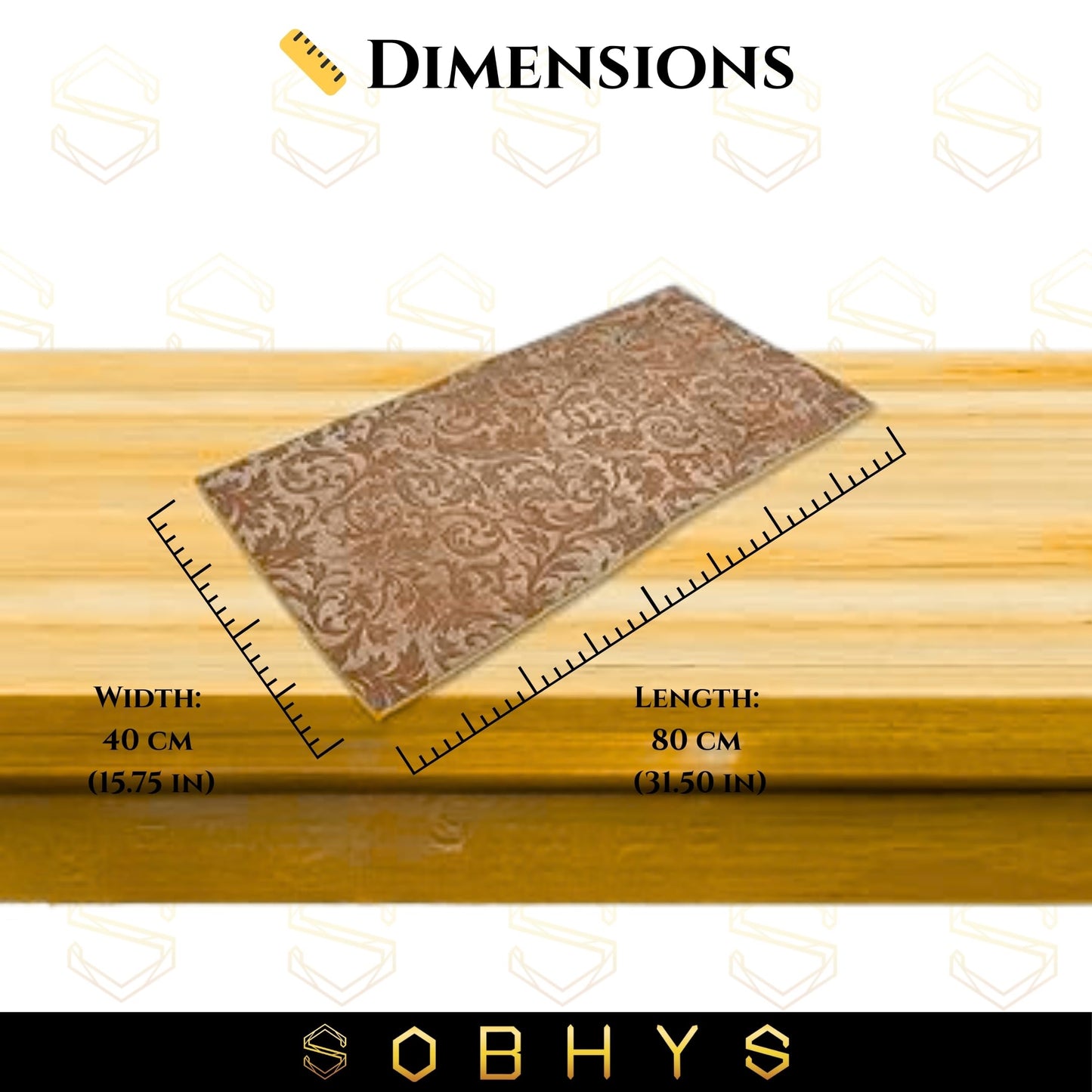 Microfiber Dish Drying Mat - Brown